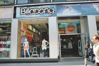 Billabong Surfs Into Times Square