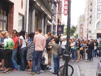 Clamping Down on Sample Sale Shoplifters