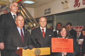 Counterfeit Crackdown: New York Police Shutter Canal Street Buildings