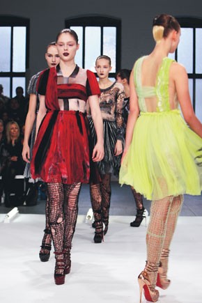 Color Walks the Runway