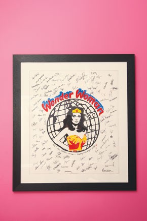 Wonder Woman Inspires DVF's Holiday Collection