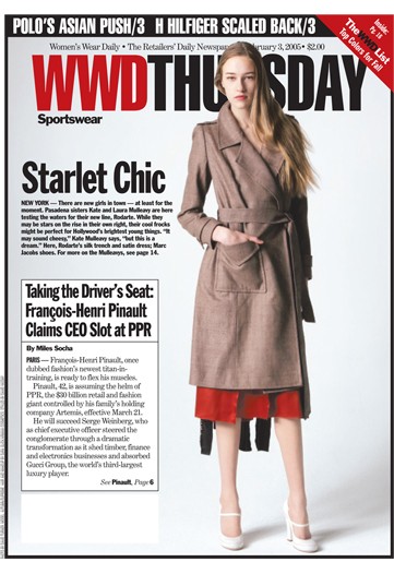 Rodarte's First WWD Cover