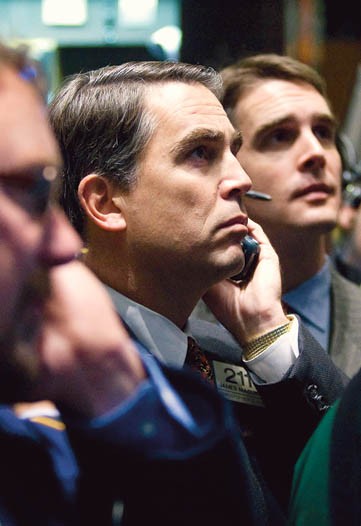 Solid Employment Report Sends Stocks Lower