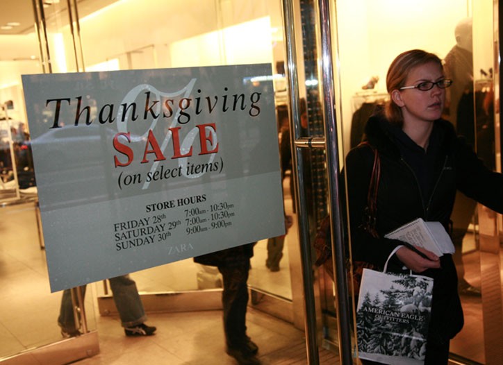 The Bargain Binge Is On: Black Friday Shading Red Stores Slash Prices