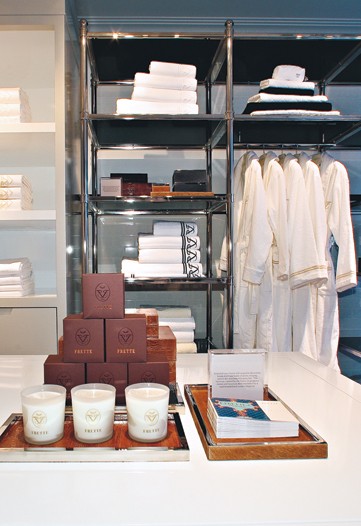 Homey Meets Luxe Frette's U.S. Flagship