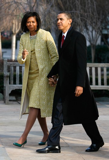 Michelle Obama Wears Isabel Toledo