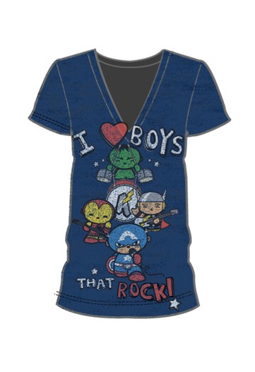Marvel Debuts Female Apparel and Cosmetics