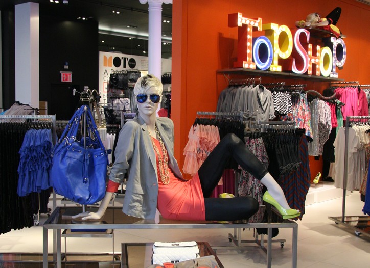 Topshop Lands New York