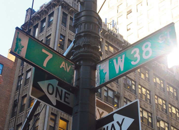 Melting Pot of Nationalities on Seventh Avenue