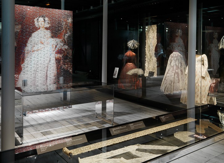 Calais Cuts Ribbon on Lace Museum