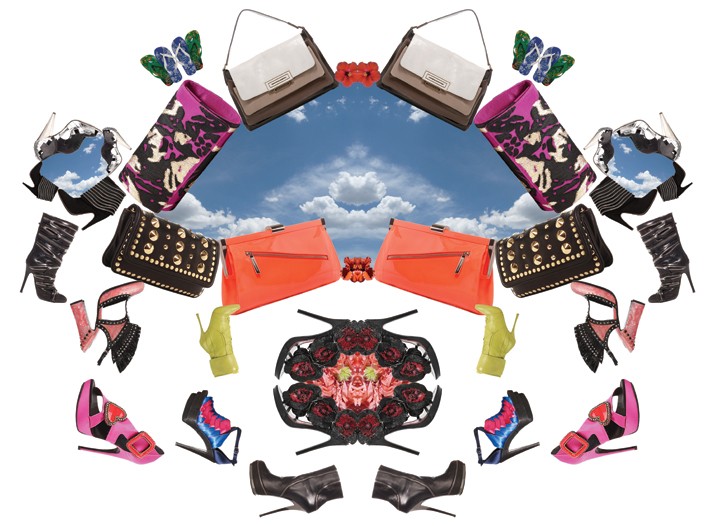 Kaleidoscope-Colored Accessories