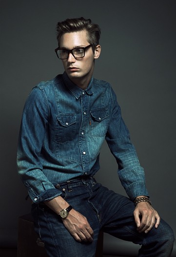 Robert Geller, Levi's Unveil Men's Range