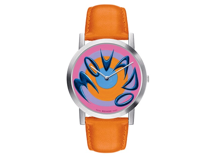 Movado Teams With Kenny Scharf on Watch Collection