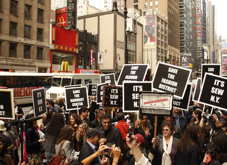 Designers Rally Save Garment Center
