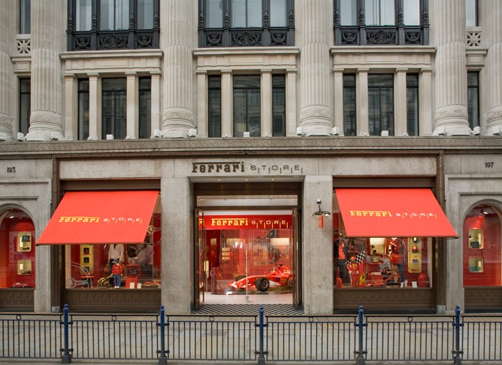 Ferrari Aims Expand Global Footprint