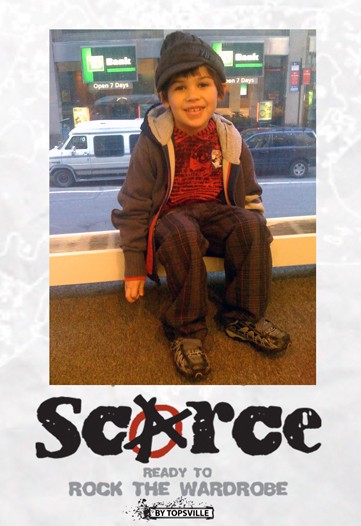 Scarce Brings Rocker Vibe Children's Wear
