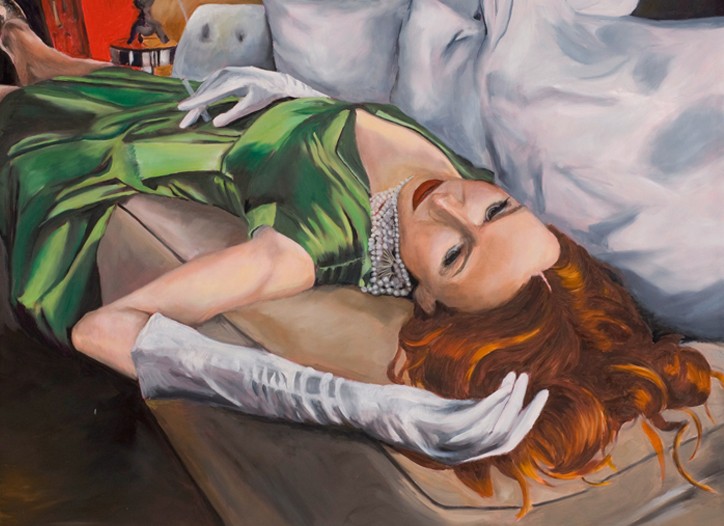 Painted Ladies: Artist Kimberly Brooks Chooses The Fashion Flock Her Subject