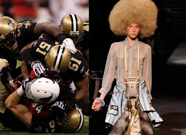 Double Talk: Football Meets Fashion