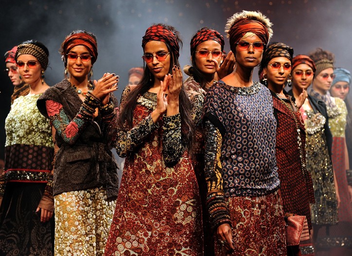 India Fashion Weeks Focus on East and West