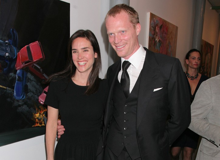Jennifer Connelly and Paul Bettany Chair Tribeca Ball
