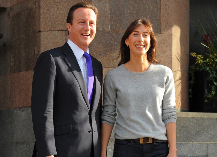 Samantha Cameron Moves Into 10 Downing