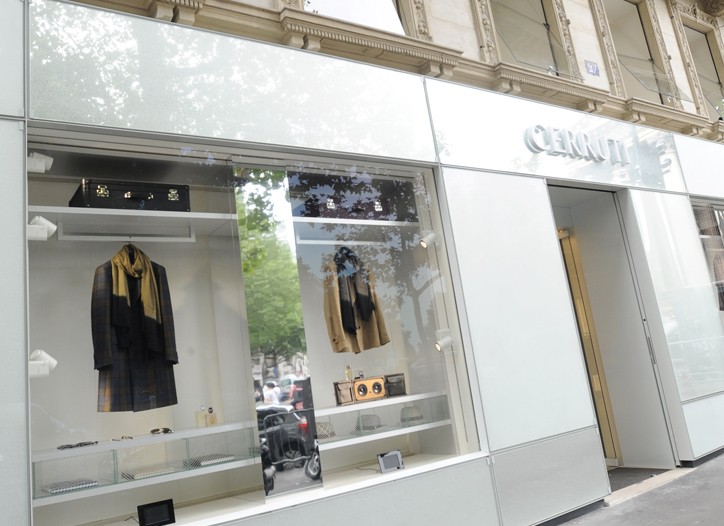 Cerruti Reopens Paris Flagship