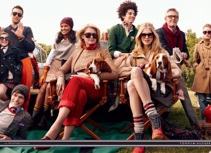 Hilfiger Creates Unusual Family Ad Campaign