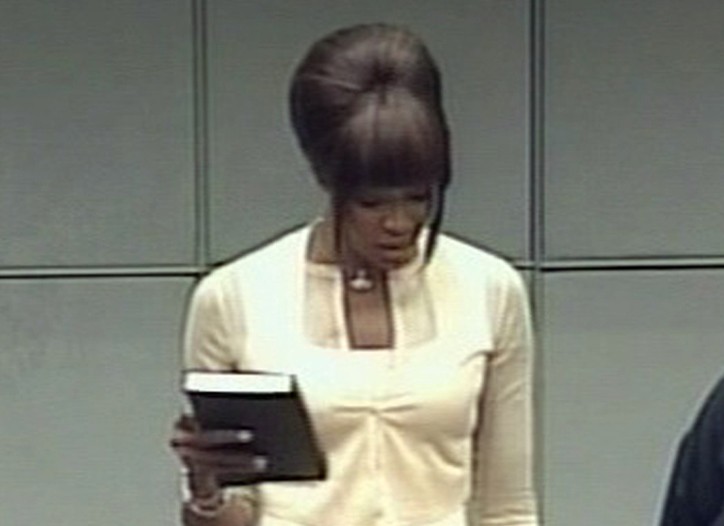 Naomi Campbell's Courtroom Attire