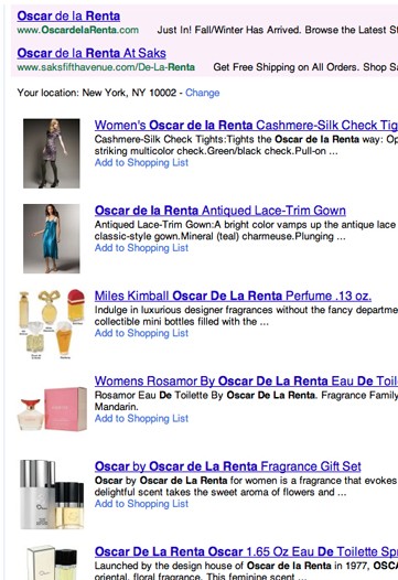Google Moves Into Fashion