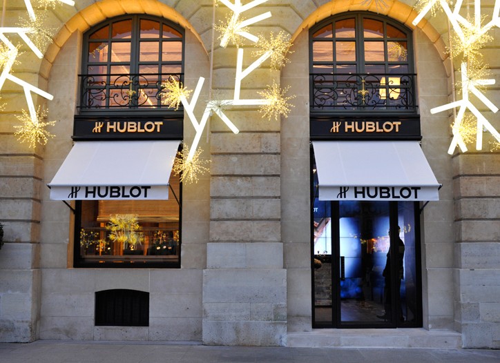 Hublot Lights Up Place Vendôme