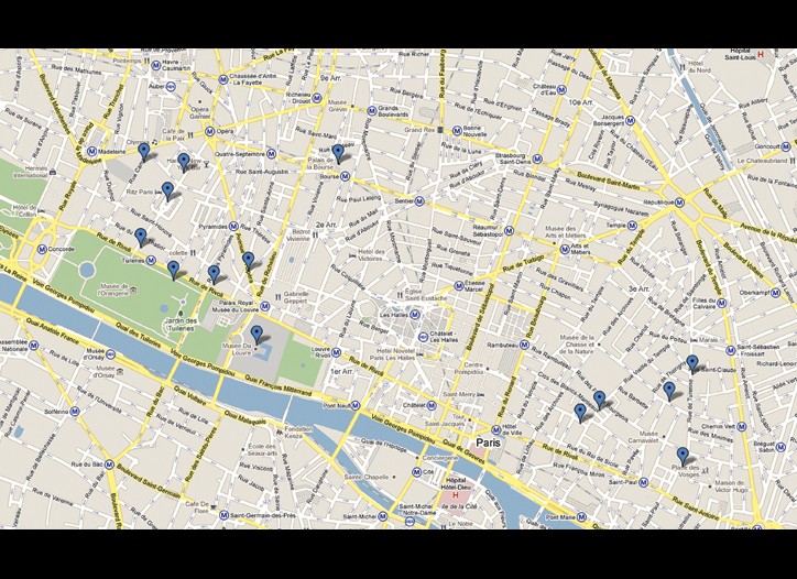 Paris Trade Shows: On the Map