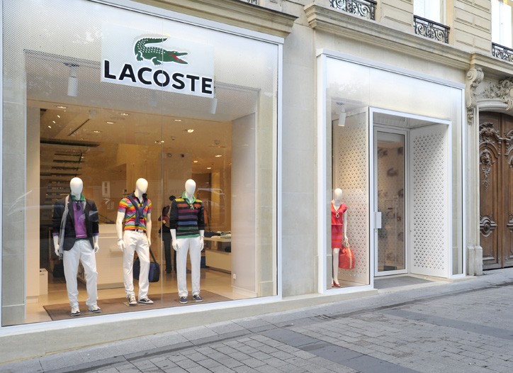 Lacoste Unveils New Paris 'Showcase'