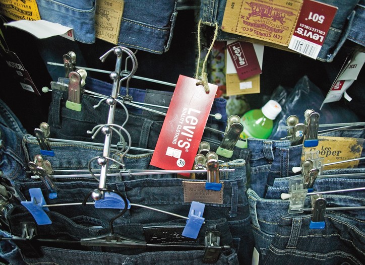 Looking China's Jeans Jumble