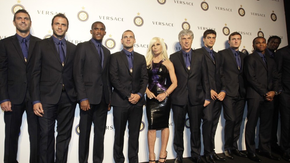 Donatella Versace Gets Sporty Beijing