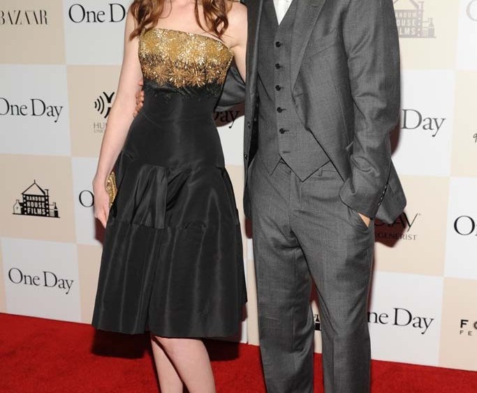 Anne Hathaway, Jim Sturgess Premiere 'One Day'