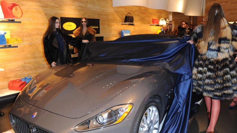 Fendi Revs Up With Maserati