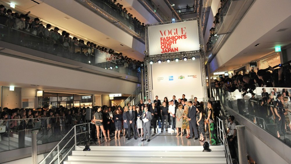 Fashion's Night Out Sweeps Tokyo
