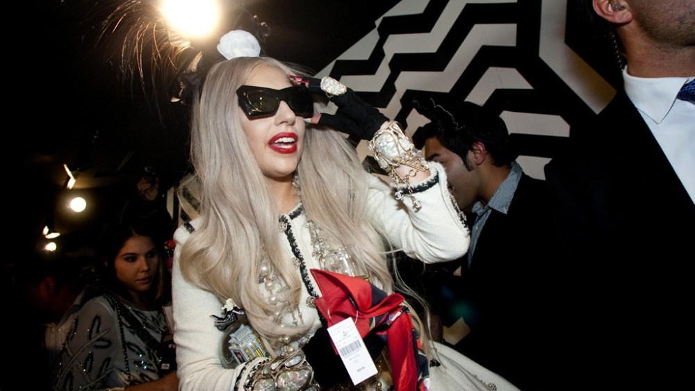 The VIP Crowd Shops Gaga's Workshop Early