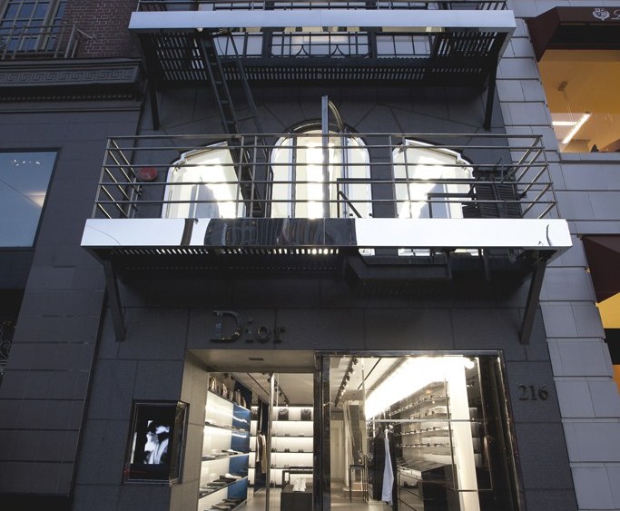 Dior Homme Store Bows San Francisco