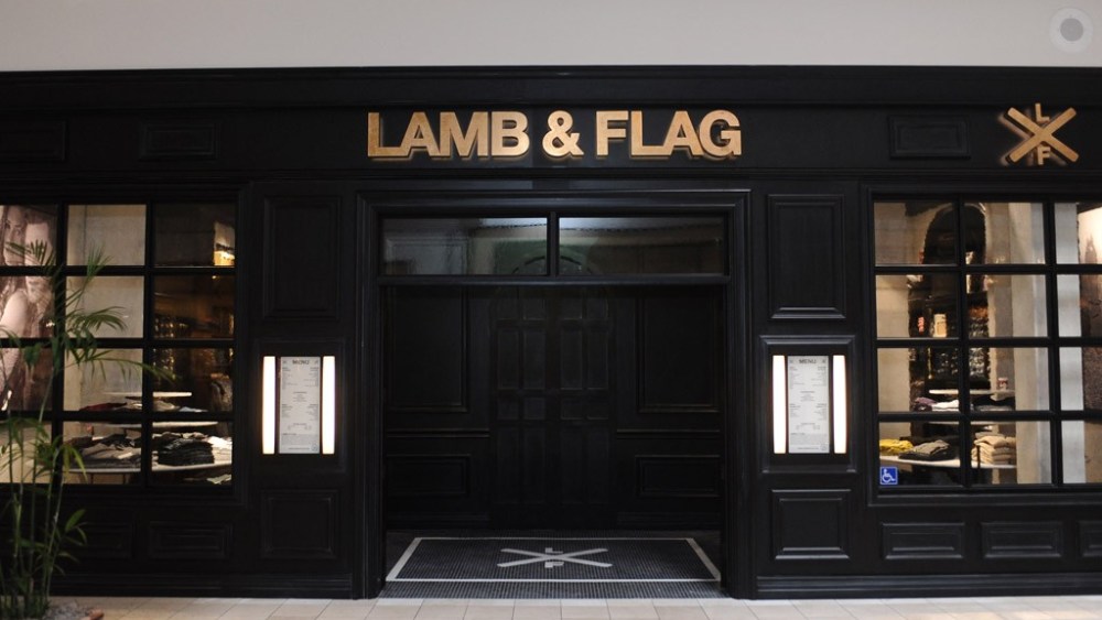 Lamb & Flag Combines House, Outside Brands