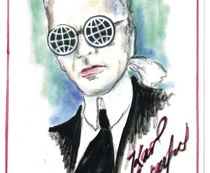 Karl Lagerfeld Guest Edits Metro Newspaper