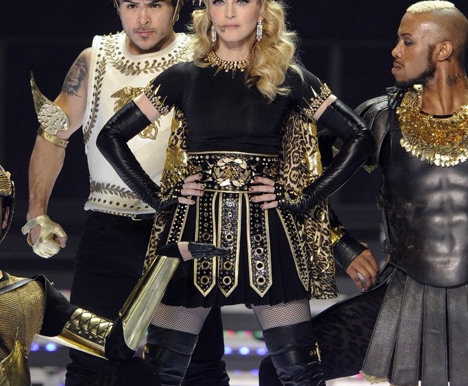 Madonna Dons Givenchy Super Bowl