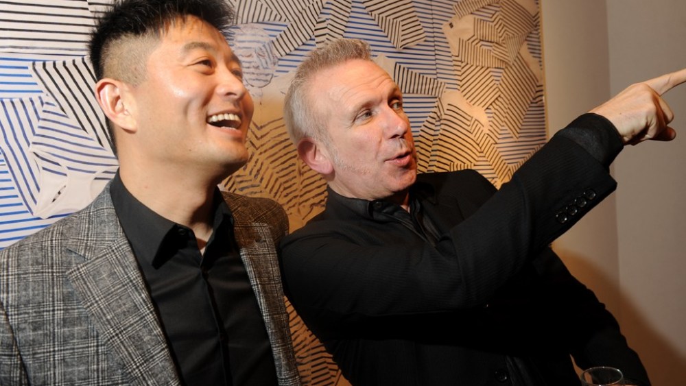 Glenda Bailey Fetes Collaboration With Liu Bolin