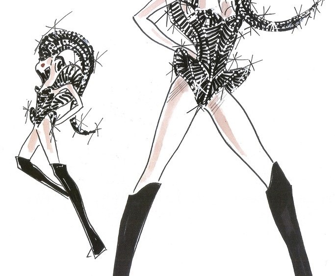 Lady Gaga Goes Armani