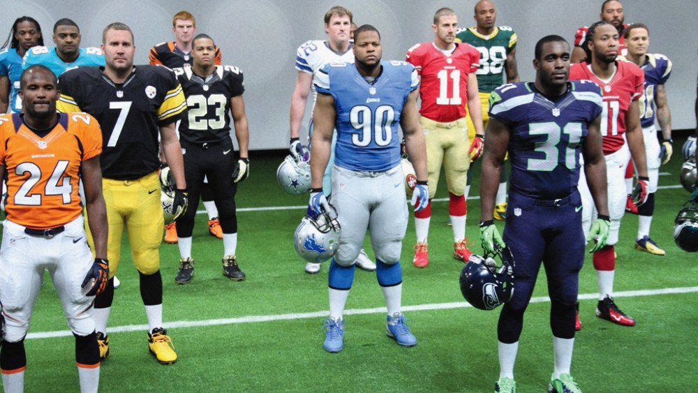 Nike Unveils NFL Uniforms Pep Rally