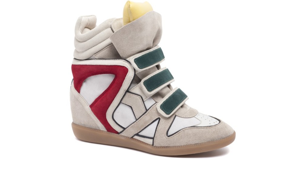 Wedge Sneakers, Pastels Star Retail Spring