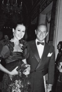 Carolyne Roehm and Oscar de la Renta, 1984.