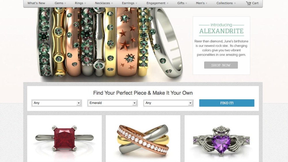 Fine Jewelry Market Sparkles Online