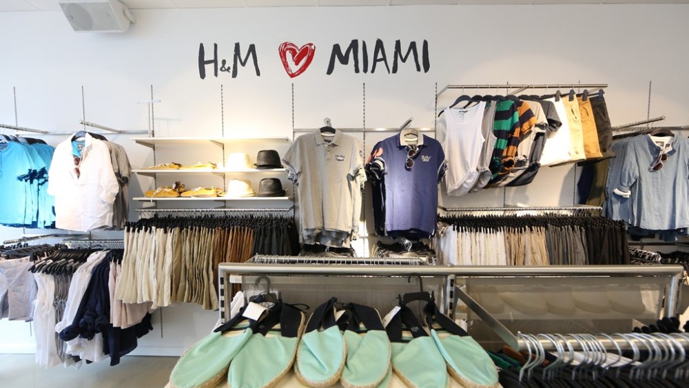 H&M Opens Pop-Up Shop Miami