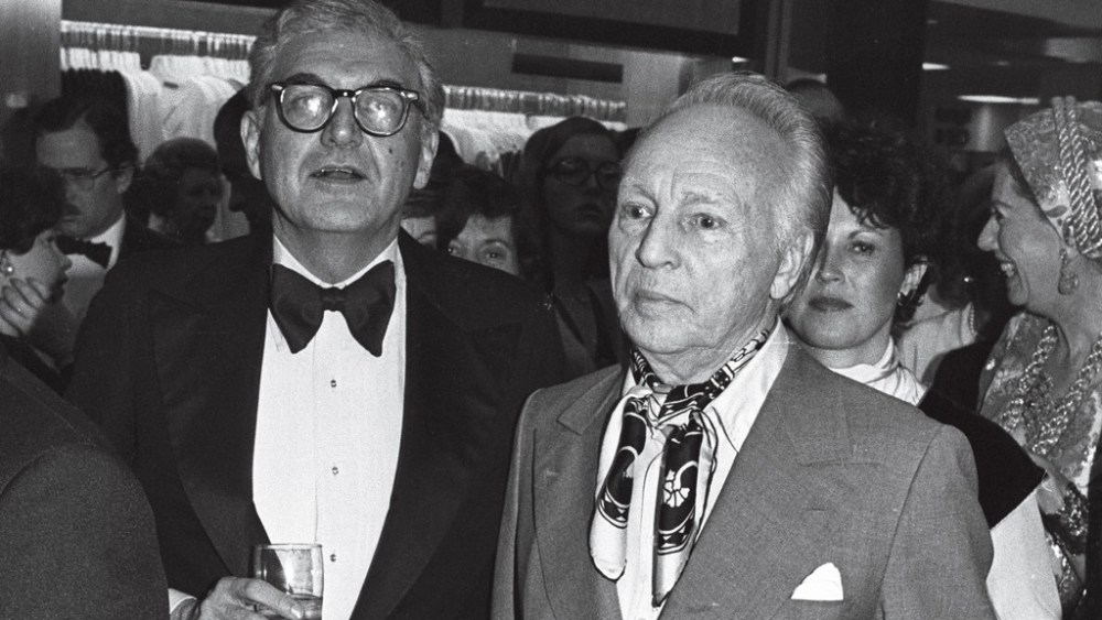Marvin Traub and George Balanchine